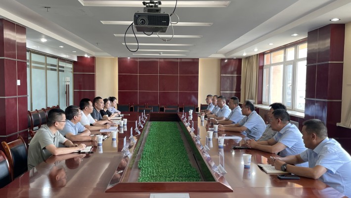 裝備公司與甘肅新型電力系統(tǒng)技術(shù)服務(wù)有限公司開展業(yè)務(wù)洽談